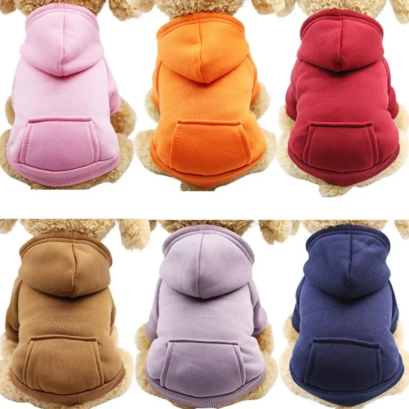 Warm Dog Hoodie – Cozy Autumn & Winter Puppy Coat