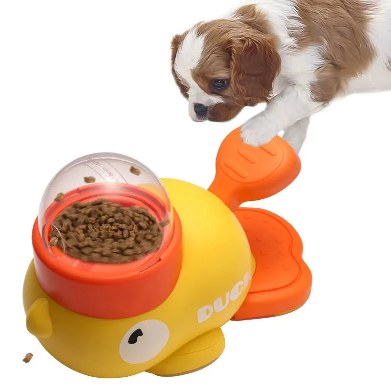 Interactive dog treat ball for enrichment