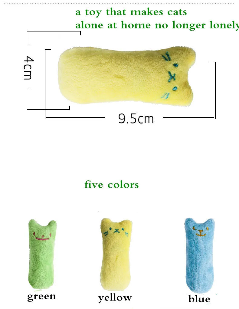 Plush Catnip Chew Toy – Interactive Kitten Toy – product image 9