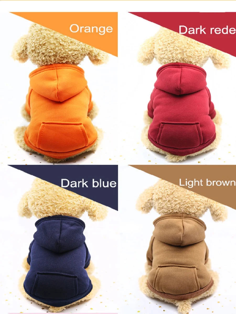 Warm Dog Hoodie – Cozy Autumn & Winter Puppy Coat – product image 8