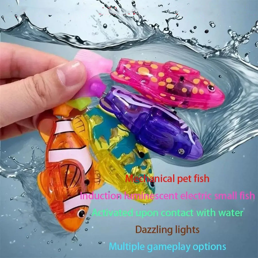 Robotic Swimming Fish Cat Toy – Electric Water Toy – product view 4