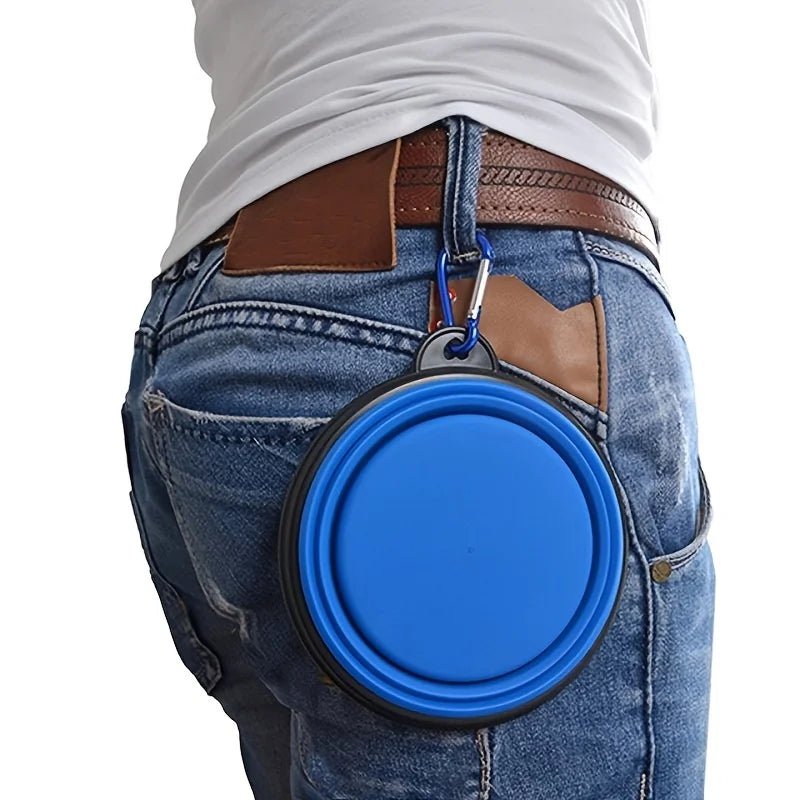 Collapsible Pet Travel Bowl – Portable Food & Water Dish