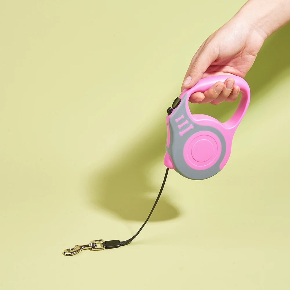 Retractable Dog Leash – 3 m & 5 m Walking Lead – product view 3