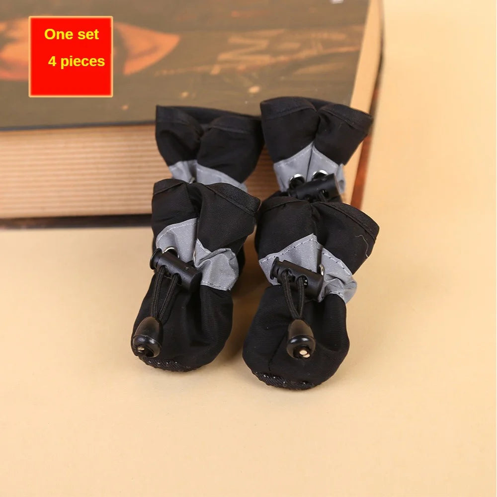 Waterproof Dog Rain Boots – 4-Piece Paw Protection Set – product image 11
