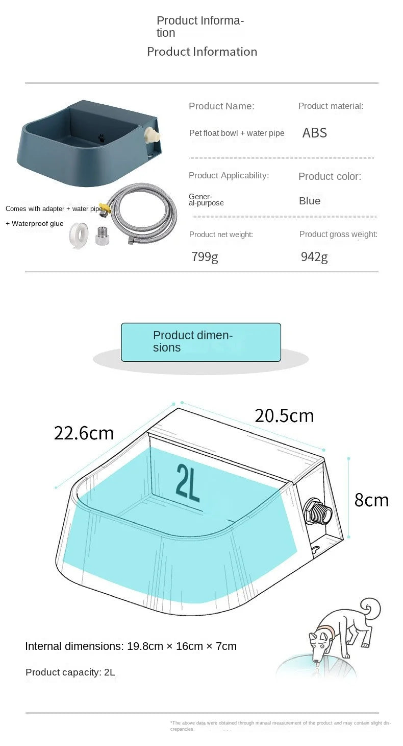 Automatic Pet Water Bowl – Large-Capacity Gravity Dispenser – product image 8