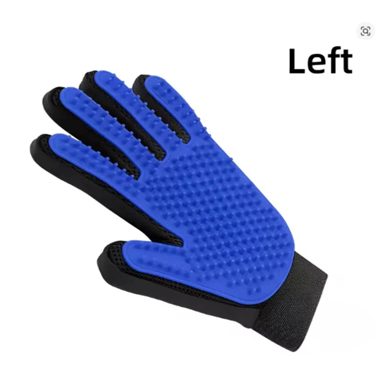 Pet Grooming Glove – Gentle Deshedding Hair Remover – product view 15