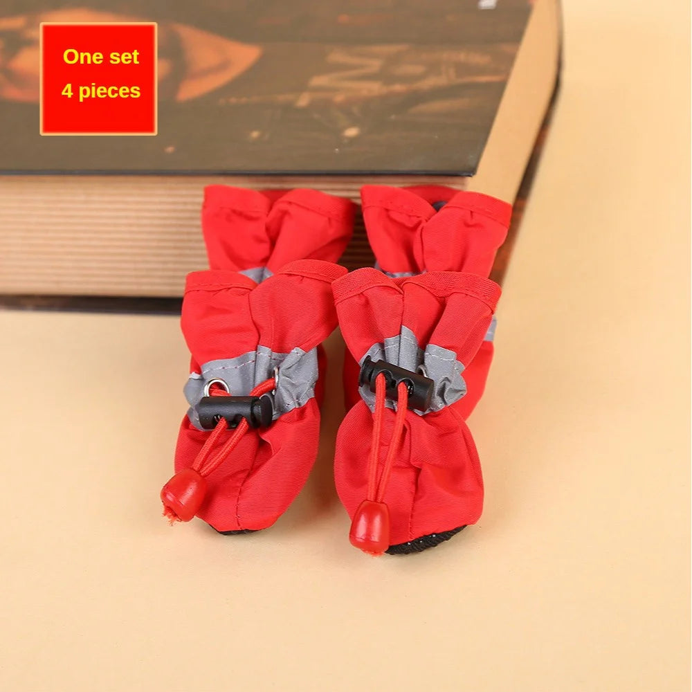 Waterproof Dog Rain Boots – 4-Piece Paw Protection Set – product image 8