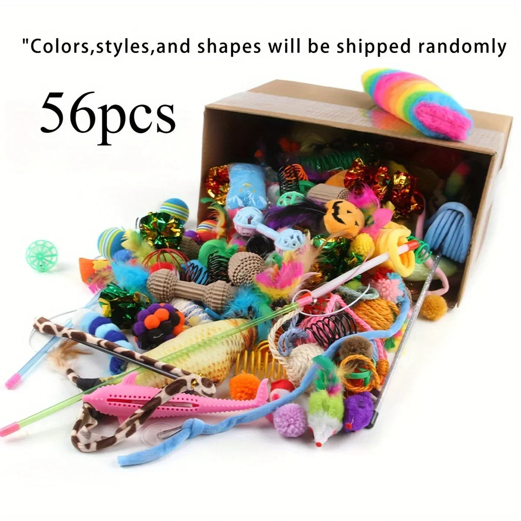 Cat Toy Variety Pack – 14, 28 or 56 Pieces – product view 3
