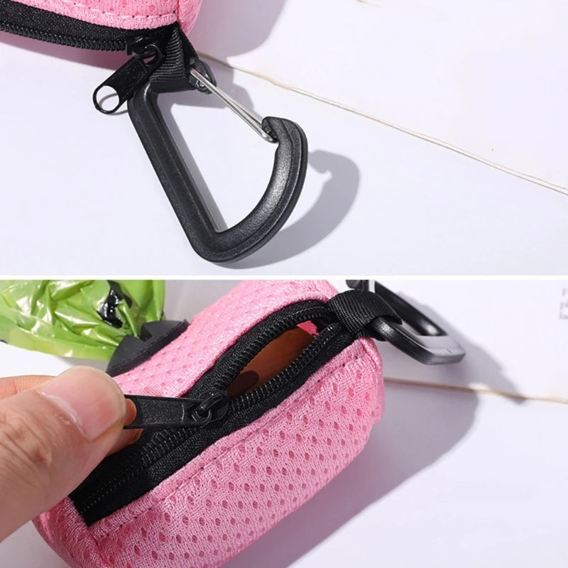 Dog Waste Bag Dispenser – Clip-On Poop Bag Holder