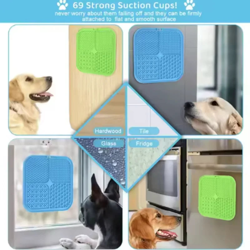 Silicone Dog Lick Mat – Suction Slow-Feeding Pad – product view 8