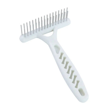 Wooden Undercoat Rake – Long-Hair Pet Grooming Comb – product view 5