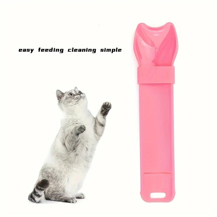 Cat Treat Squeeze Spoon – Mess-Free Wet Snack Feeder – product image 12