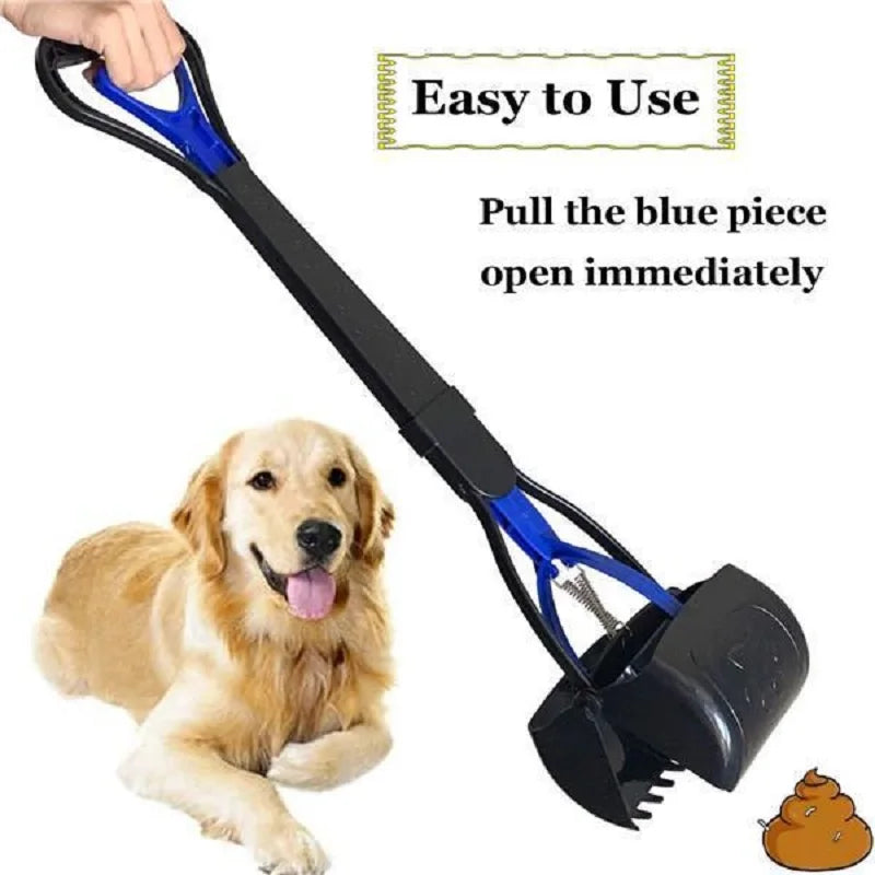 Long-Handle Dog Pooper Scooper – Easy Waste Pickup