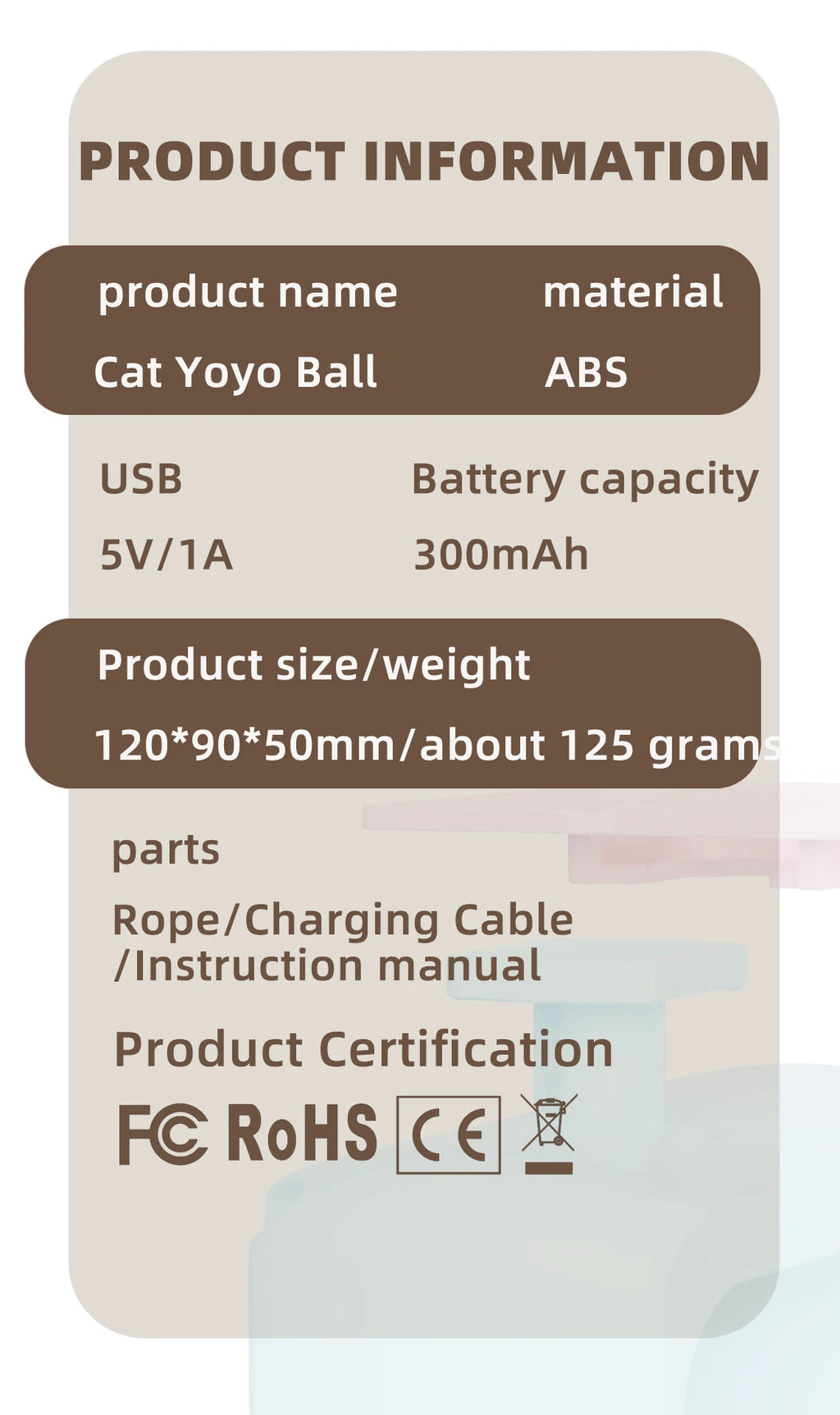 Rechargeable Hanging Bird Cat Toy – Automatic Flying Teaser – product image 14