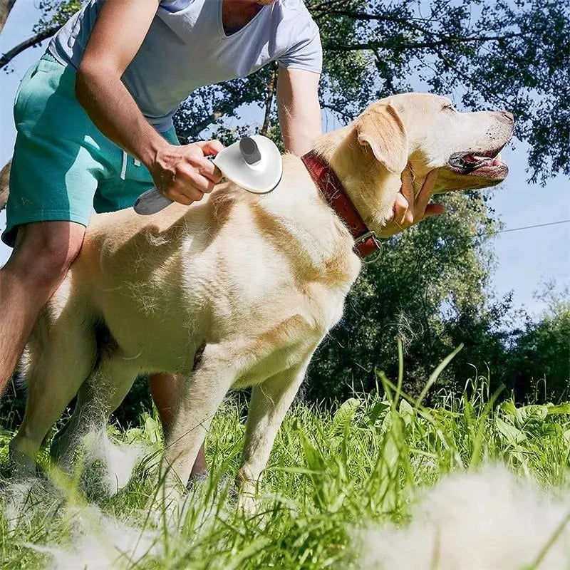 Self-Cleaning Slicker Brush – Dog & Cat Grooming – product view 10