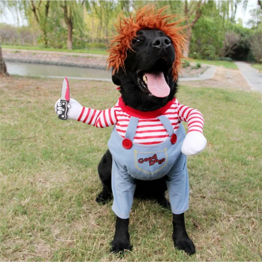 Adjustable Killer Doll Dog Costume – Halloween Cosplay – product detail 4