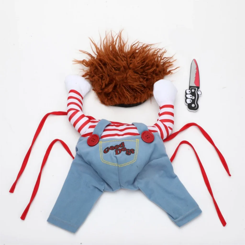 Adjustable Killer Doll Dog Costume – Halloween Cosplay – product detail 6