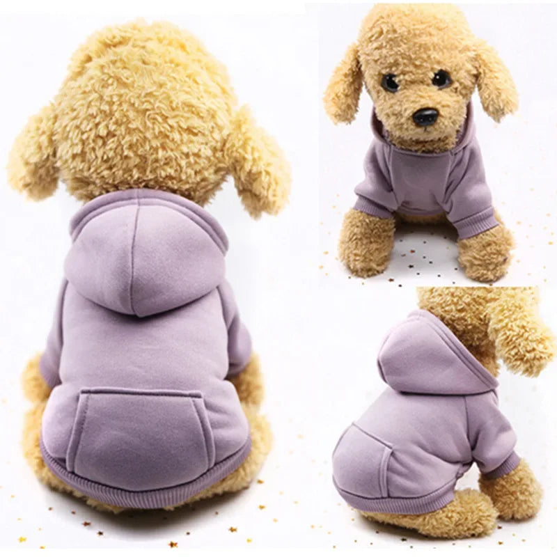 Warm Dog Hoodie – Cozy Autumn & Winter Puppy Coat – product image 2