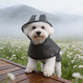 Black Waterproof Dog Raincoat – Small & Medium Dogs