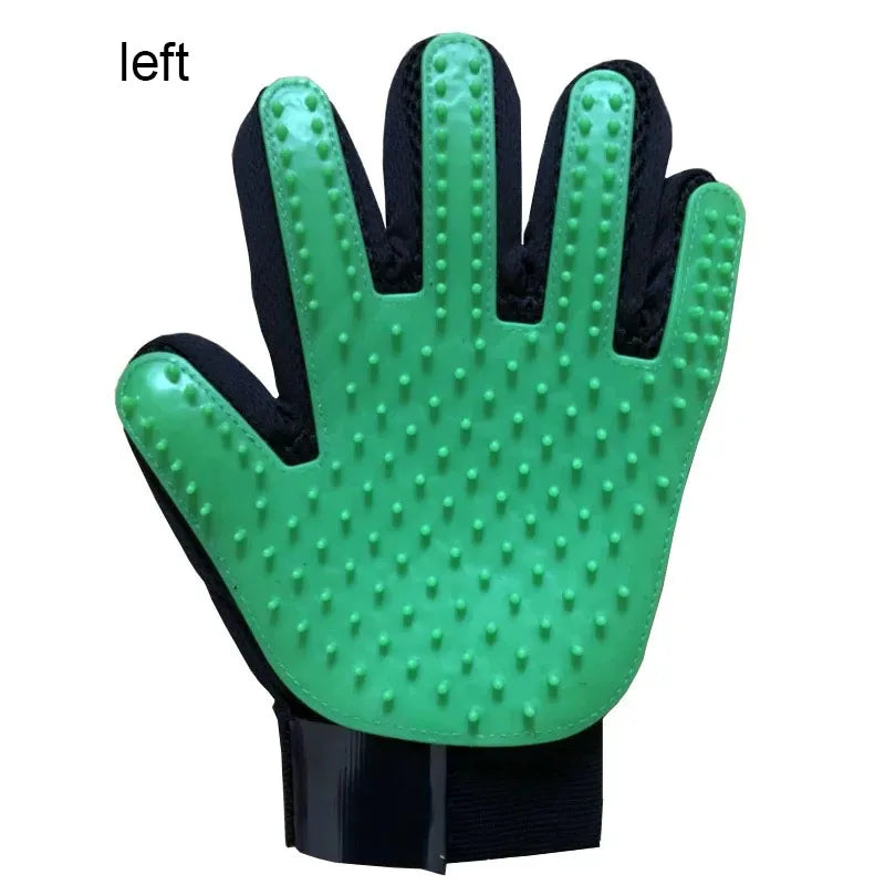 Pet Grooming Glove – Gentle Deshedding Hair Remover – product view 18