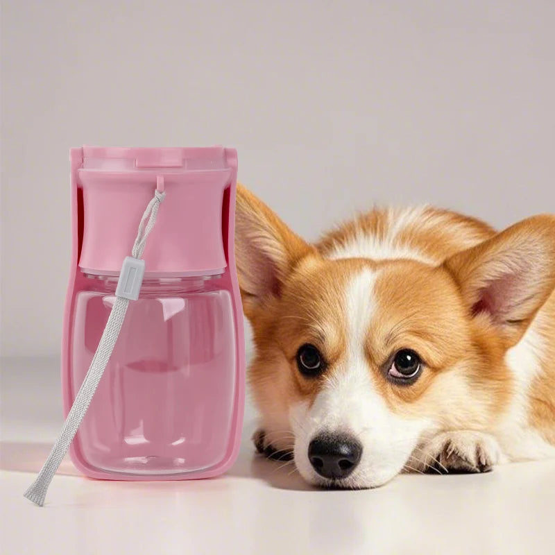 Foldable Dog Water Bottle – 350ml & 550ml Travel Cup – product image 4