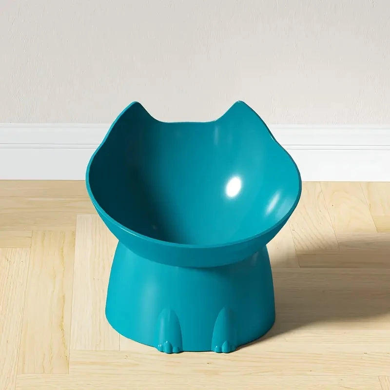 Elevated Cat Bowl – Anti-Tip Raised Feeding Dish – product detail 7
