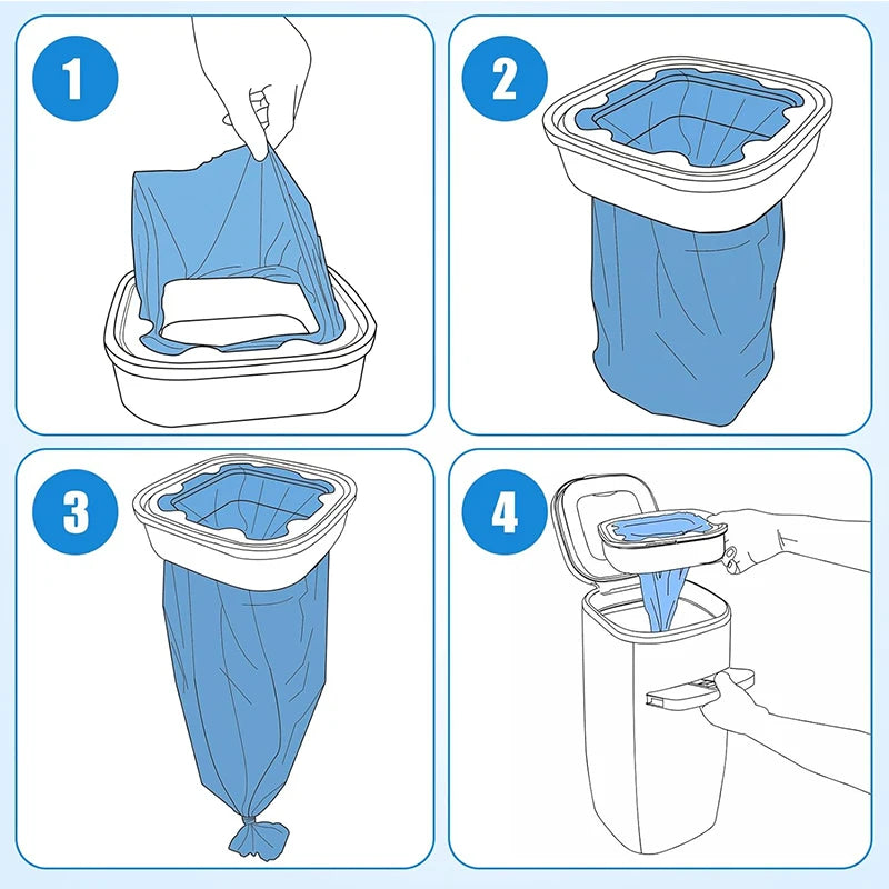 Cat Litter Disposal Refill Bags – Compatible Multi-Pack