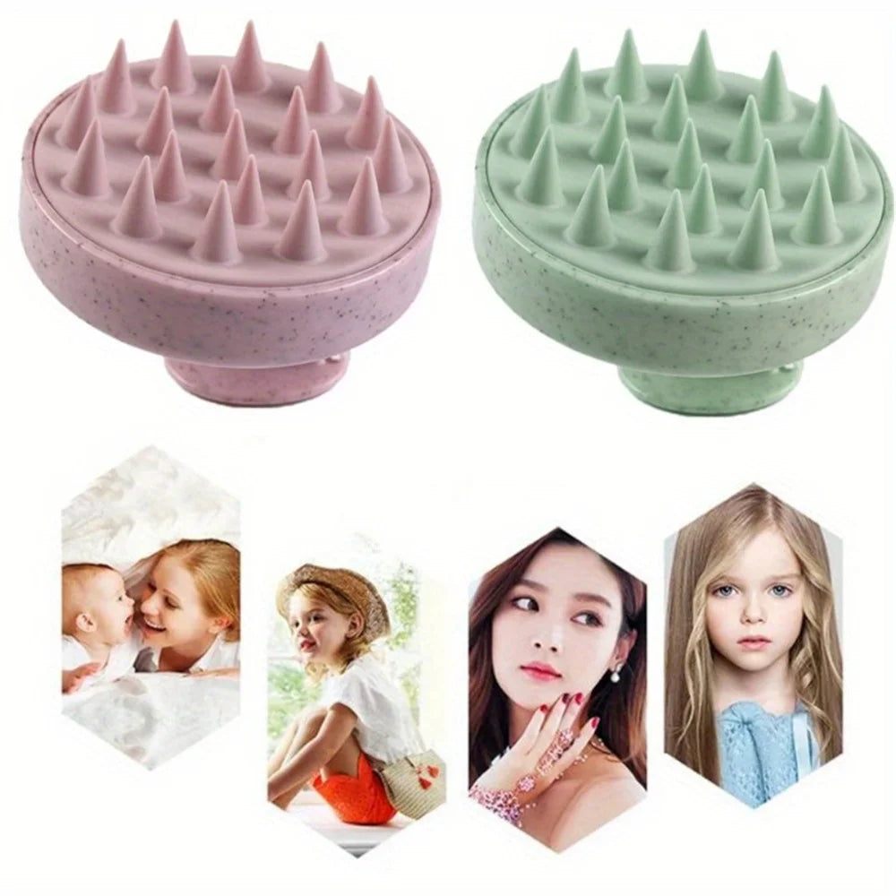 Silicone Pet Shampoo Brush – Bath & Massage Scrubber – product view 12