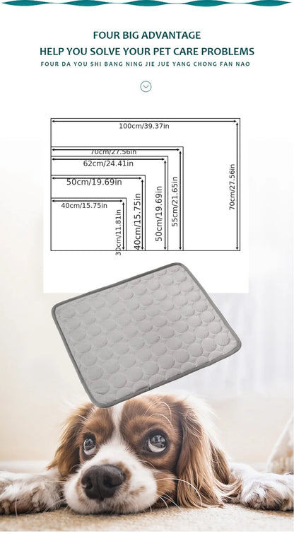 Self-Cooling Pet Mat – Summer Pad for Dogs & Cats – product view 10