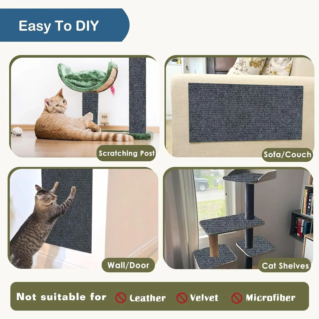 Self-Adhesive Cat Scratching Mat – Furniture Guard – product view 9