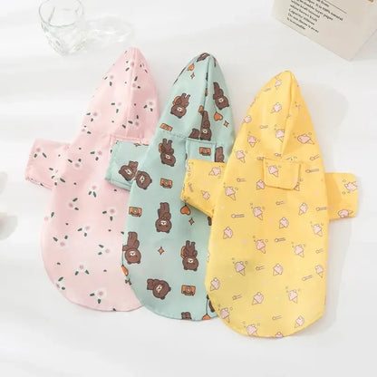 Hooded Dog Raincoat – Waterproof Coat for Small Dogs – product image 2