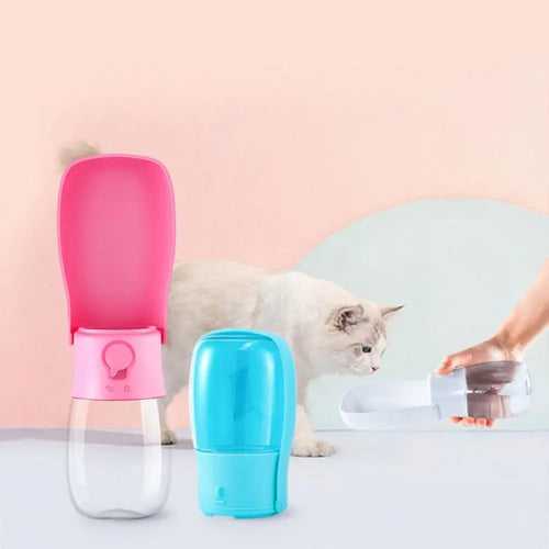 300ml Portable Dog Water Bottle – Leakproof Travel Dispenser