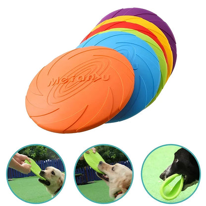 Flexible Dog Flying Disc – Outdoor Fetch Toy