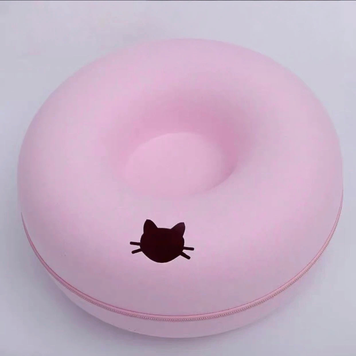 Interactive Round Small Cat Tunnel Nest Felt Kittens Bed House Scratcher Cat Donut Sleeping Pet Toy for Available in 4 colors