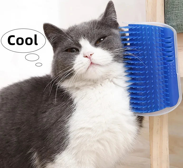 Cat Corner Grooming Brush – Self-Massage Wall Comb – product view 11
