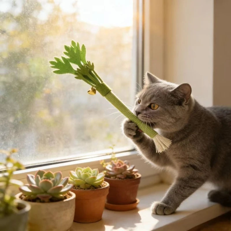 Catnip Chew Stick Toy – Interactive Molar Toy – product image 7
