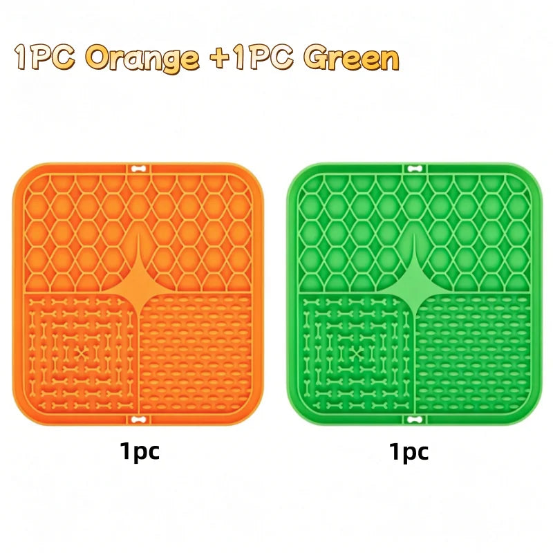 Silicone Dog Lick Mat – Suction Slow-Feeding Pad – product view 13