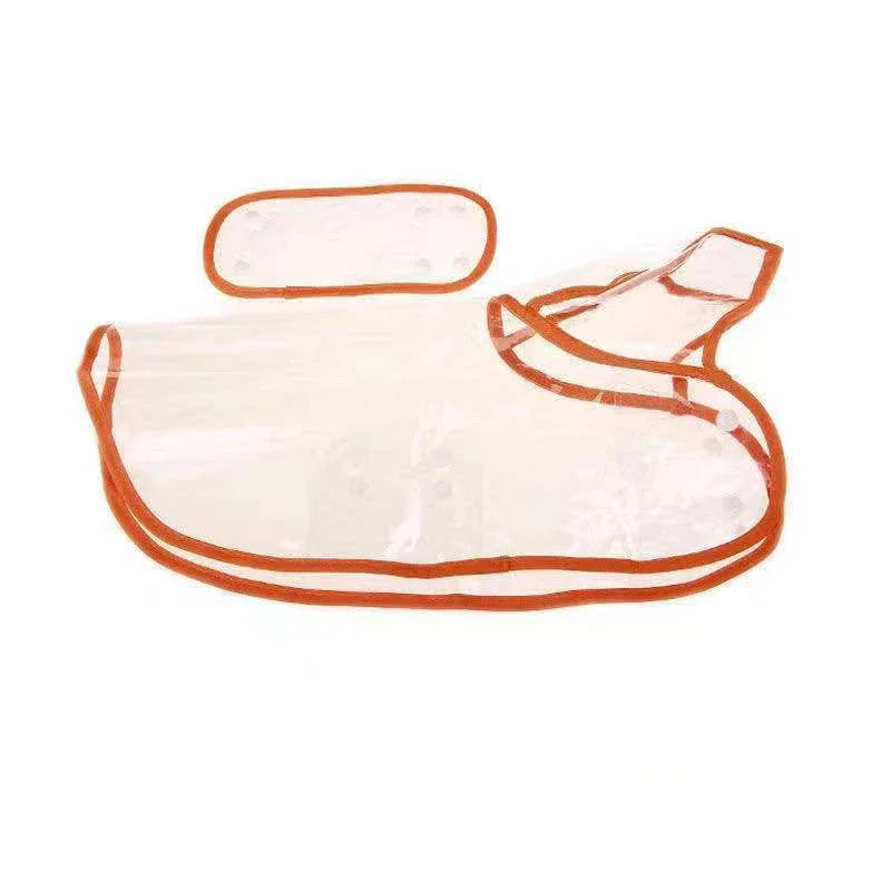Transparent Hooded Dog Raincoat – Waterproof Puppy Poncho – product image 13