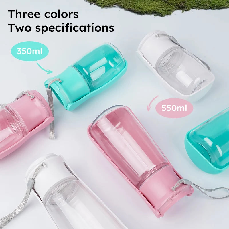 Foldable Dog Water Bottle – 350ml & 550ml Travel Cup – product image 15