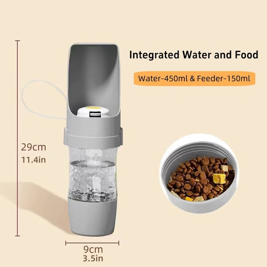 500ml Pet Travel Bottle – Food & Water Container – product image 2