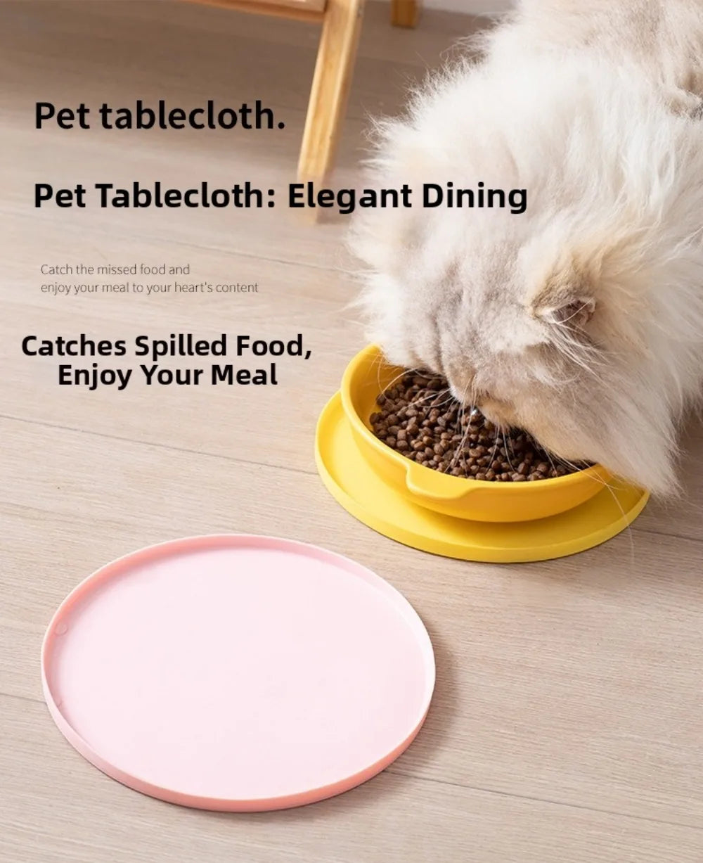 Silicone Pet Feeding Mat – Waterproof Non-Slip Placemat