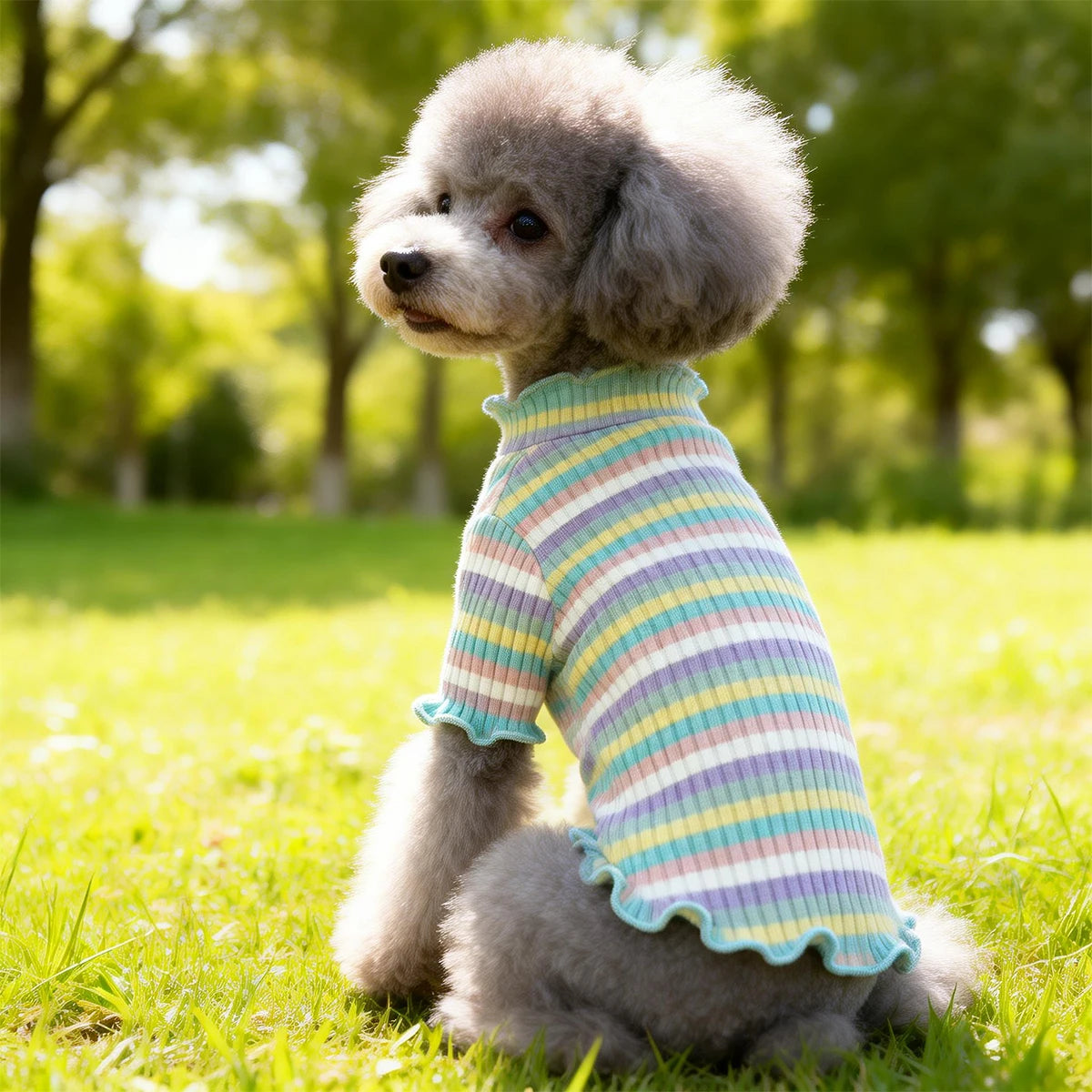 Cute Puppy Vest Dress – Spring Dog Outfit – product image 13
