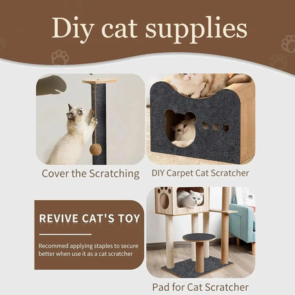 Self-Adhesive Cat Scratching Mat – Furniture Guard – product view 3