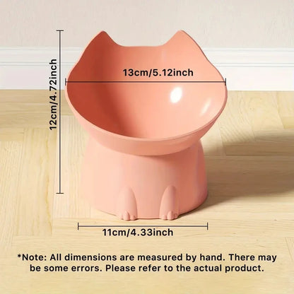 Elevated Cat Bowl – Anti-Tip Raised Feeding Dish – product detail 2