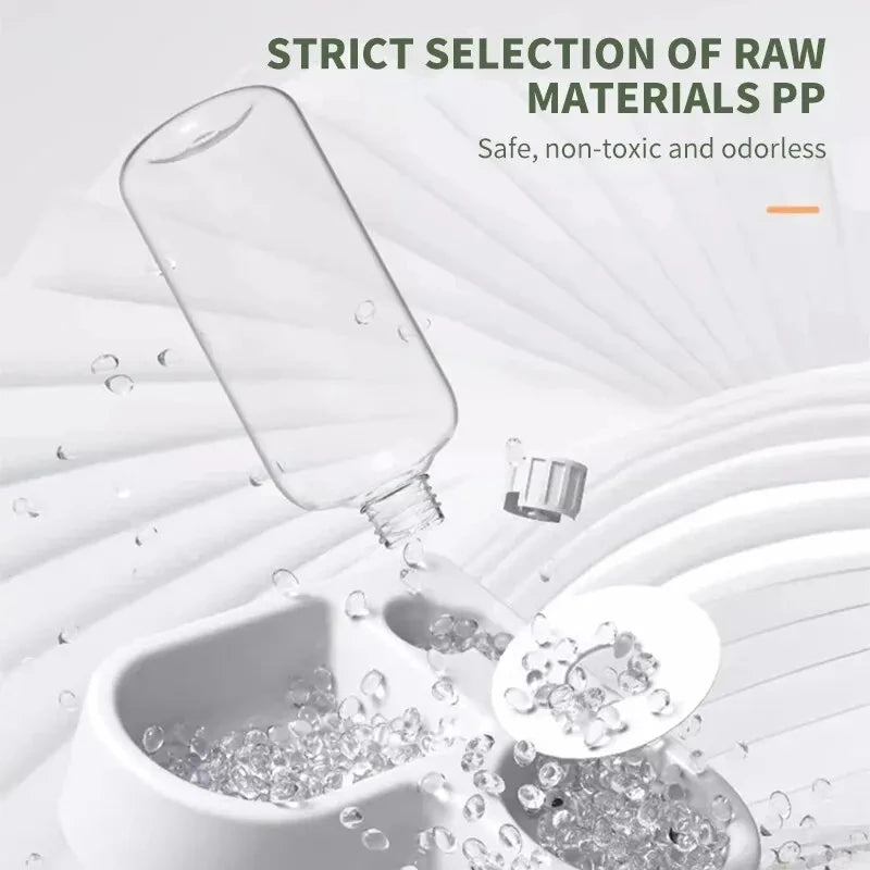 Automatic Pet Water & Food Bowl – Gravity Refill – product view 5