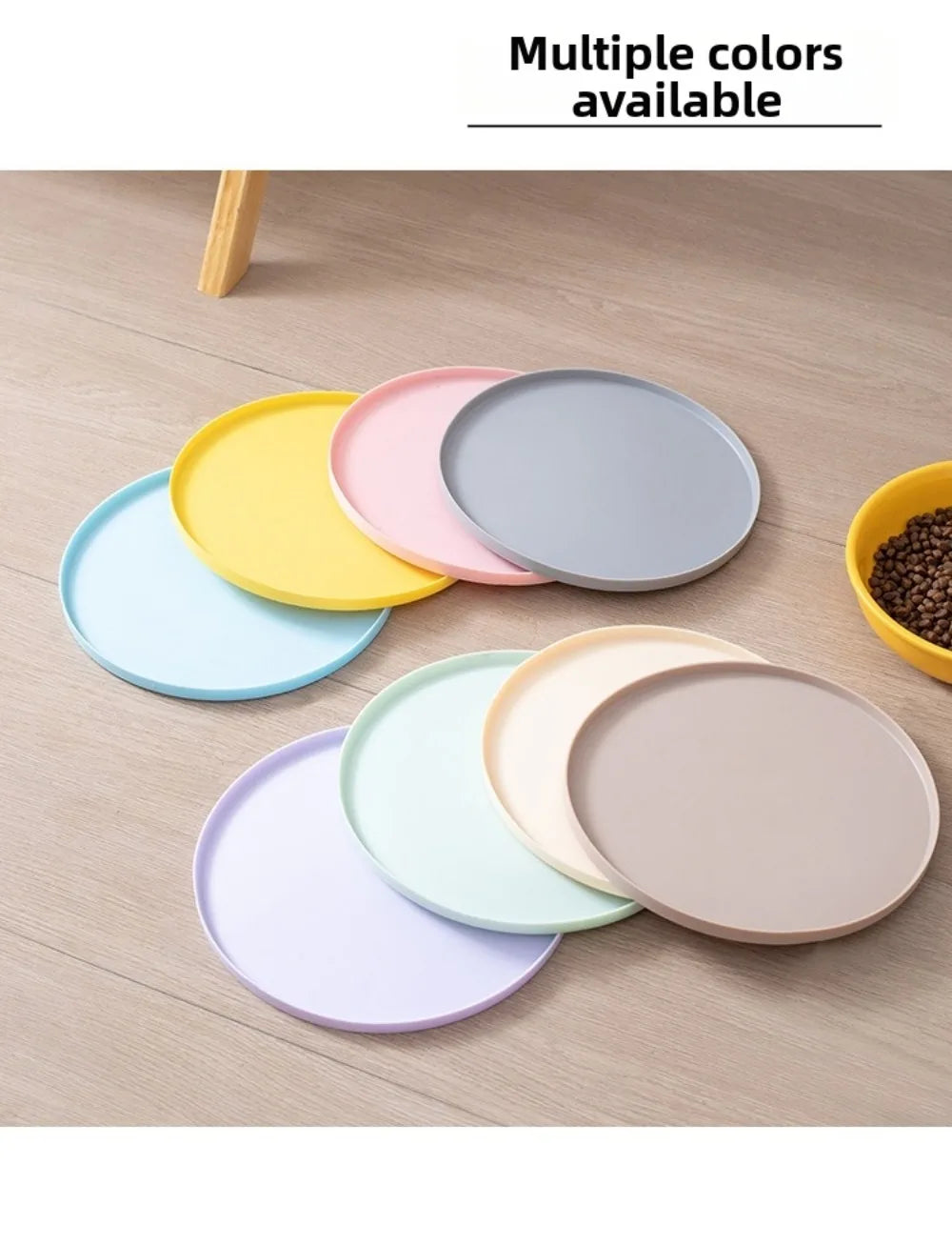 Silicone Pet Feeding Mat – Waterproof Non-Slip Placemat