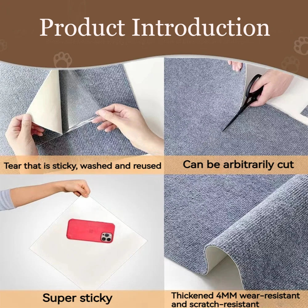 Self-Adhesive Cat Scratching Mat – Furniture Guard – product view 5