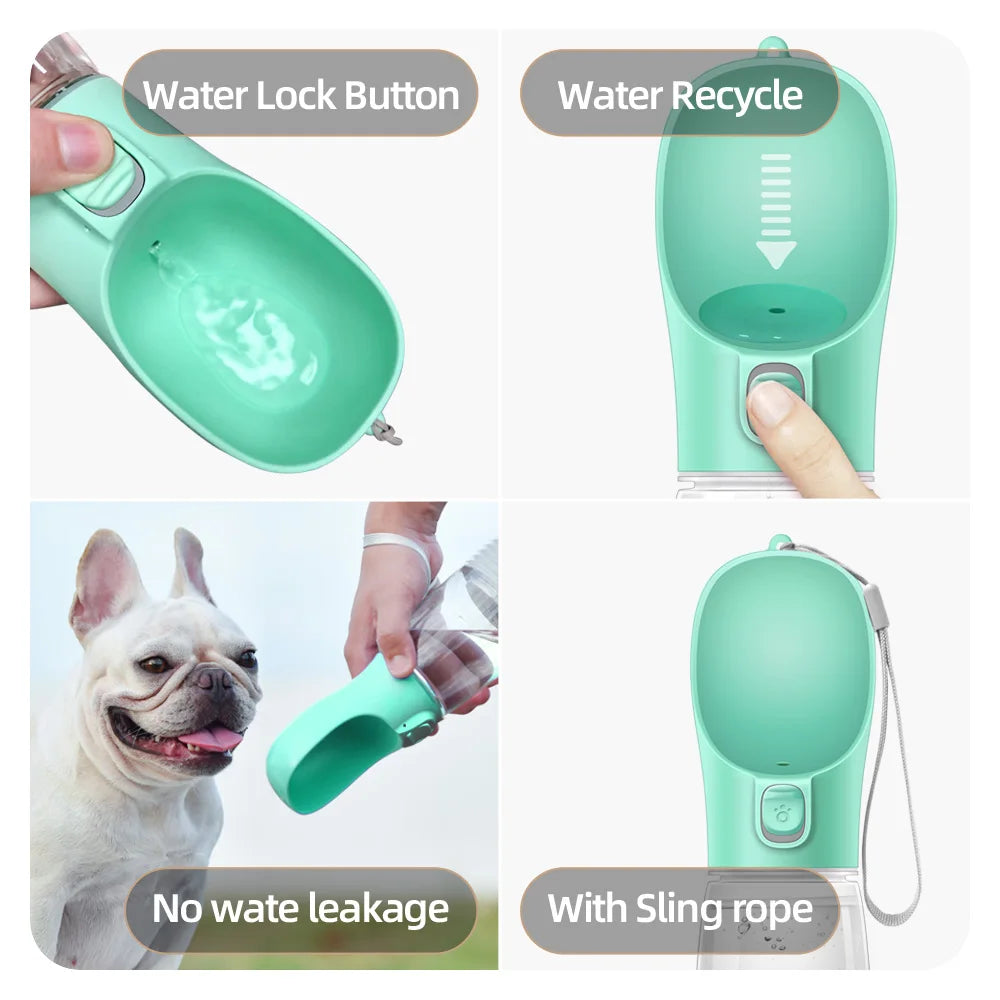 Portable Dog Water Bottle – 300ml, 350ml & 550ml – product image 5