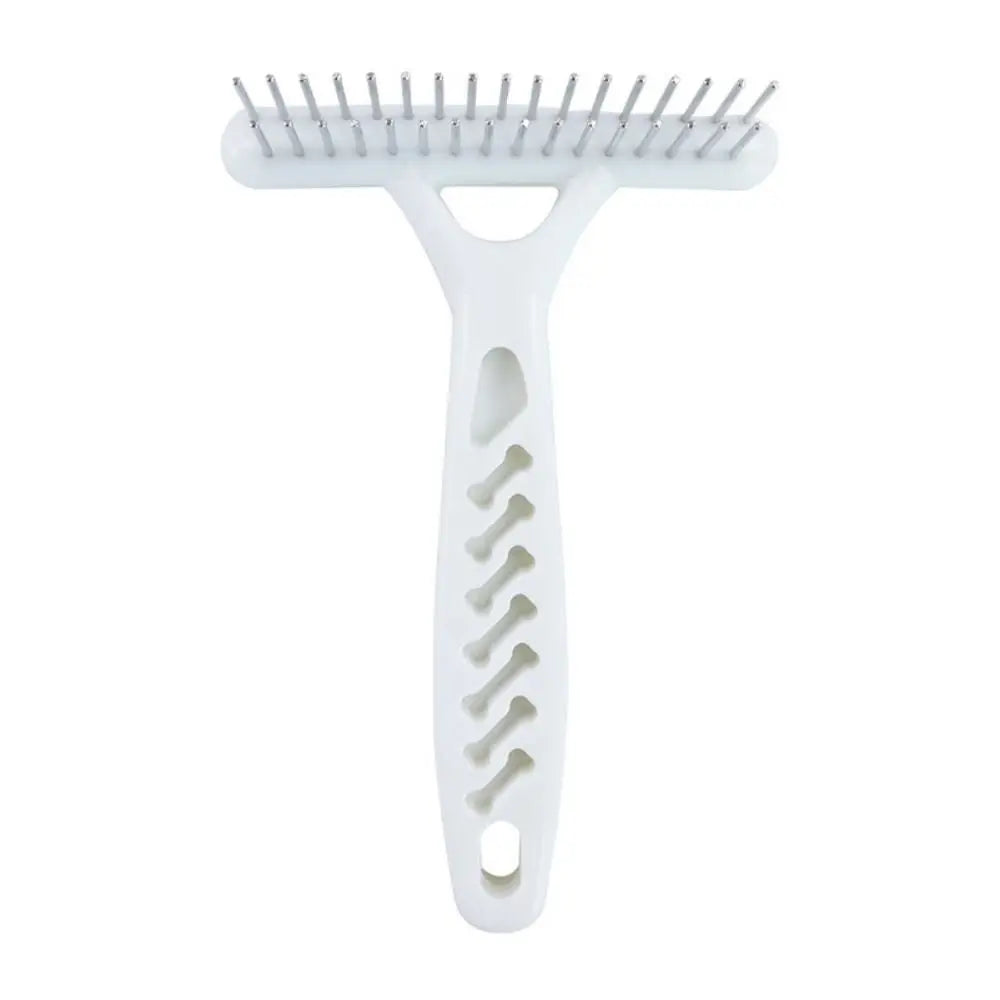Wooden Undercoat Rake – Long-Hair Pet Grooming Comb – product view 9