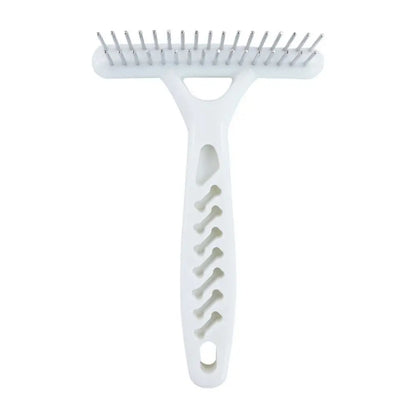 Wooden Undercoat Rake – Long-Hair Pet Grooming Comb – product view 9